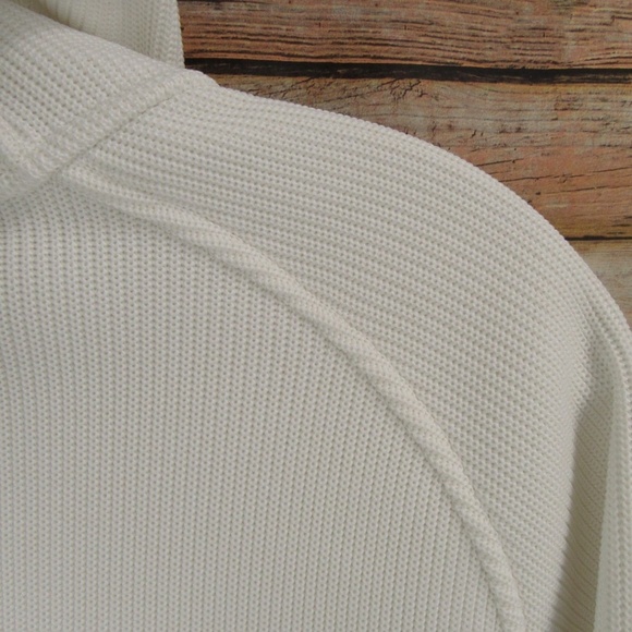 SPYDER White Zipper Front Sweater Hoodie Jacket L - Picture 15 of 16